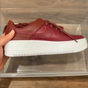 Air Force 1 sage -red